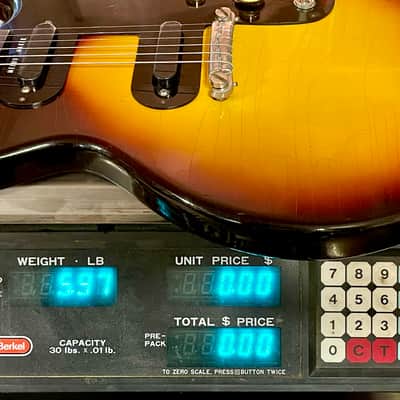 Gibson Melody Maker D 1962 - Sunburst NICE! image 25