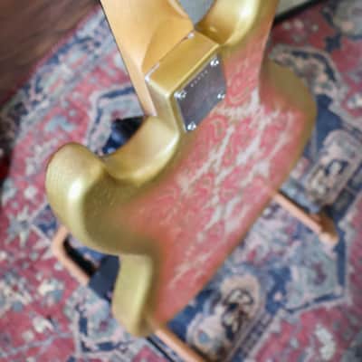 Berly J Bass - Pink/Gold Paisley. NEW (Authorized Dealer) image 4
