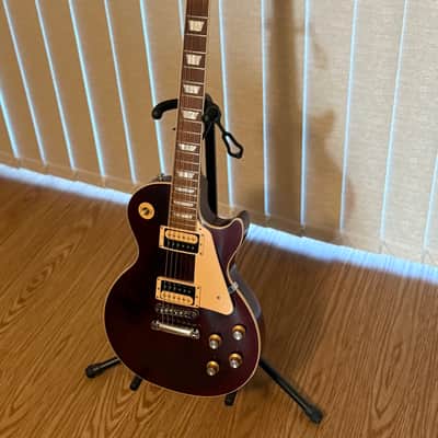 Gibson Gibson Les Paul Trad Pro V Satin Electric Guitar 2024 - Satin Win Red image 2
