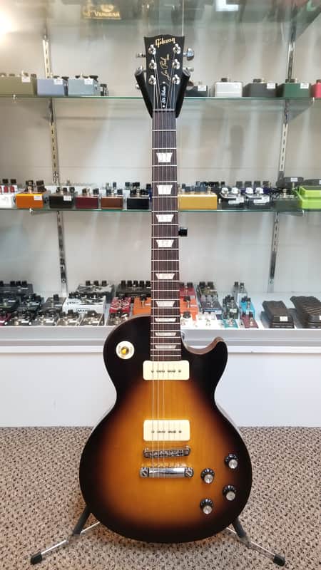 used 2013 Gibson Les Paul '50s Tribute in Satin Vintage Sunburst, Very Good Condition with OHSC image 1