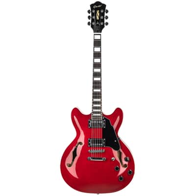 Grote Full Scale Electric Guitar Semi-Hollow Body Guitar image 1