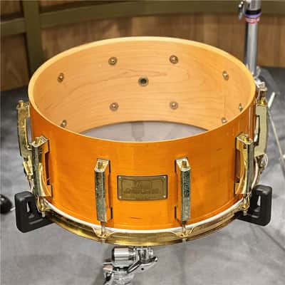Pearl USED ​​Custom Classic One Piece Maple Snare Drum [14×6.5 / Made in Japan] image 6