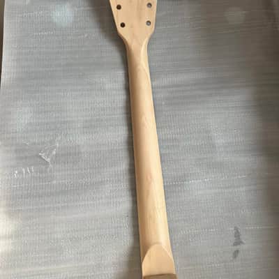 Flying V Style Guitar Solid Basswood Body with Maple Neck DIY Project image 5