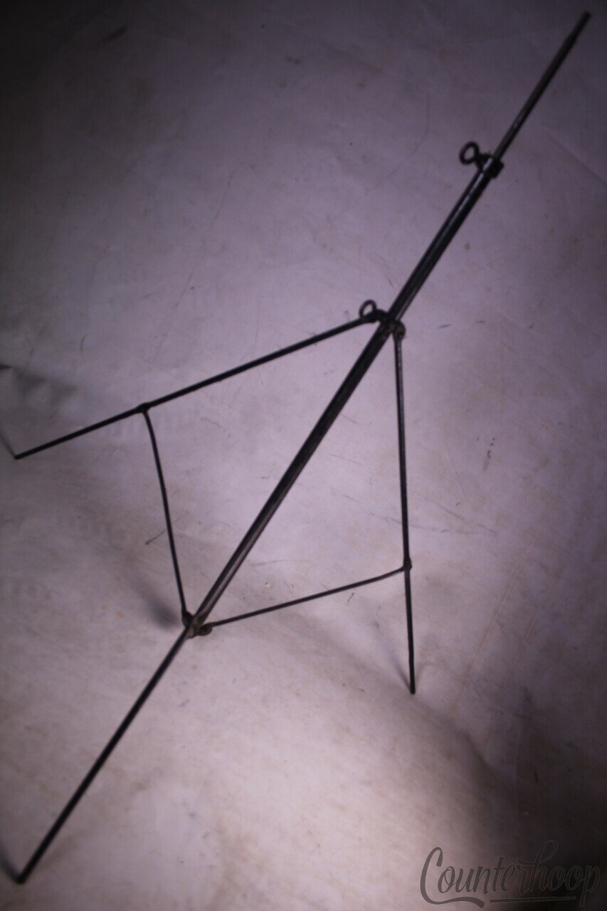 Leedy&Ludwig Vintage 50s Straight Cymbal Stand Nickel Plating Walberg Auge USA* — main photograph