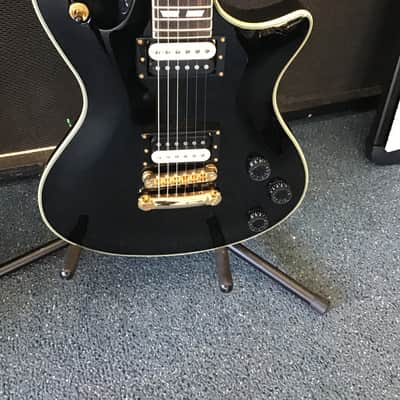 Schecter TEMPEST CUSTOM DIAMOND SERIES LATE 2000’s - BLACK image 2