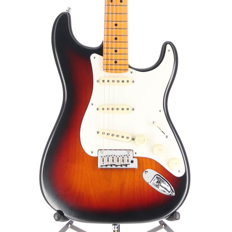Fender Certified Pre-Owned American Ultra Luxe Vintage '50s Stratocaster, Maple Fingerboard, 3-Color Sunburst (T8) (31356) image 1