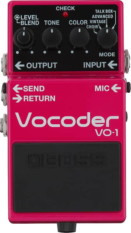 Boss VO-1 Vocoder Vocal Effects Pedal image 1