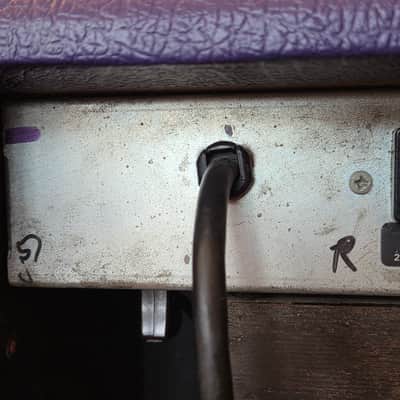 Vintage 1980s Mesa Boogie Mark III Purple Stripe 100-Watt Guitar Amp Retolexed Purple NO EQ image 15