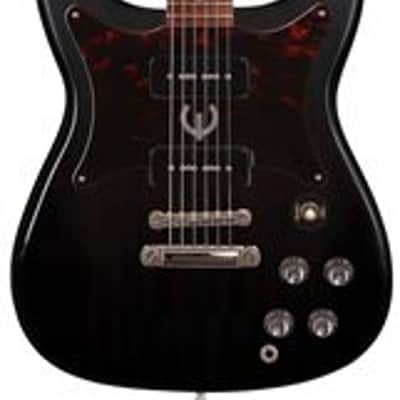 Epiphone Wilshire P90 Guitar 2 Pickup Double Cutaway Ebony image 1