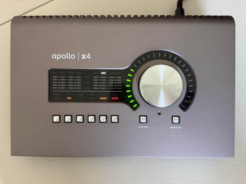 Universal Audio Apollo x4 QUAD Heritage Edition Thunderbolt 3 Audio Interface 2020 - Present - Gray image 1