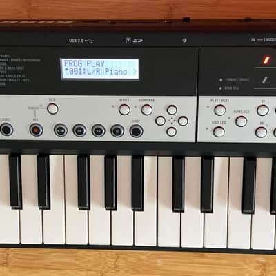 Korg microSTATION Music Workstation compact 61 mini-key synthesizer workstation Synth imagen 2