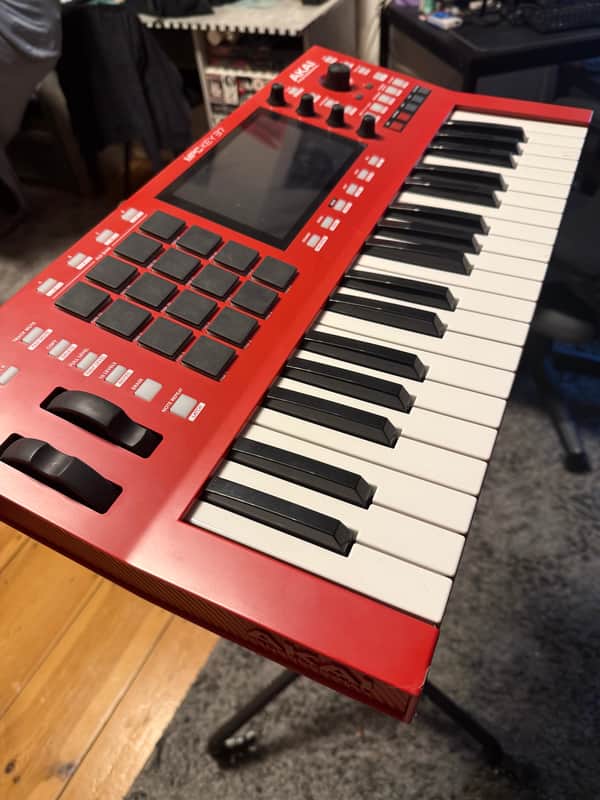 Akai MPC Key 37 Standalone Workstation Synthesizer 2024 - Present - Red image 1