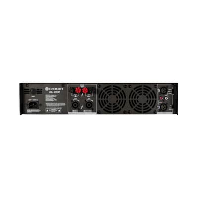 Crown XLi 2500 Stereo 750 Watt Amp 4 Ohms 2U Rack Stereo Power Amplifier image 2