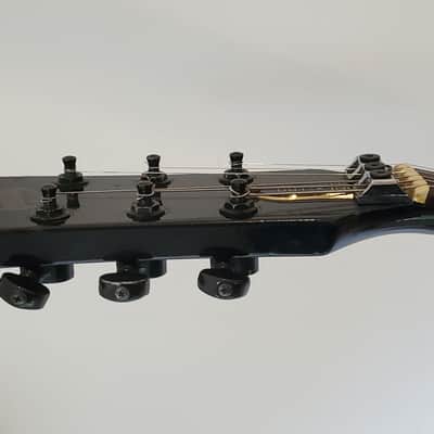 1983 Gibson Sonex 180 Deluxe Ebony Black w/ Kahler (Locking Trem) & EMG PUPs Made In USA image 22