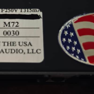 Vintage Audio / Revive Audio M72 Dual-Channel Class A Preamp – Carnhill Transformers – Early S/N #030 image 3