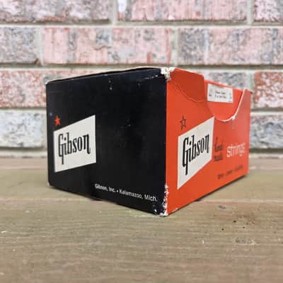 Vintage 1960's Gibson Guitar String Counter Top Display Box w/ String Boxes, Strings! image 3