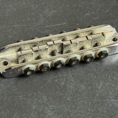 Alembic Stars Guitars Tune O Matic Bridge 70’s 80’s - Chrome image 3