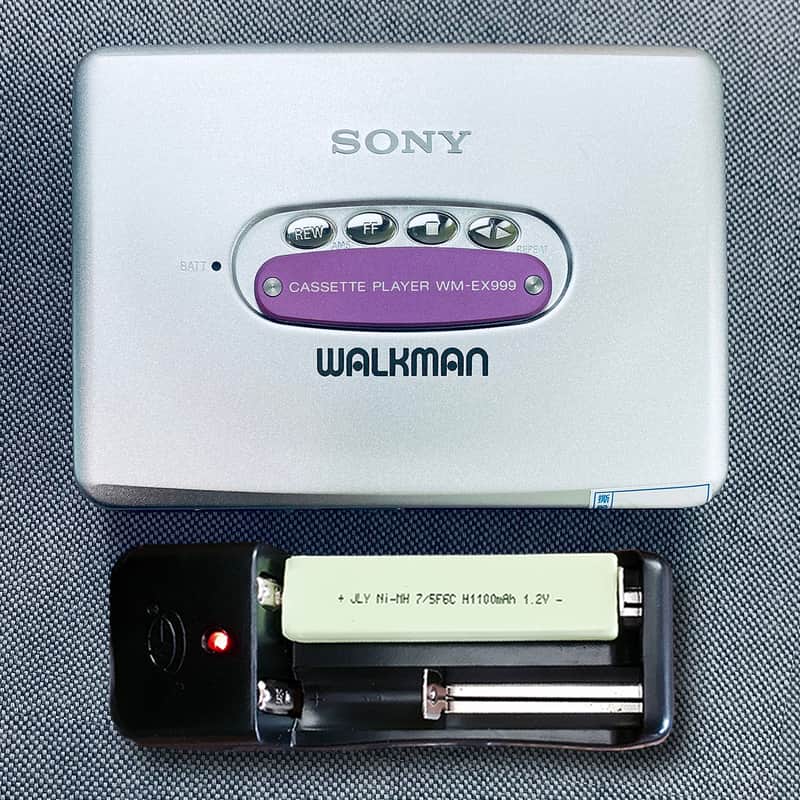 Sony EX999 Walkman Near Mint Silver ! Super Rare 2 Magnetic Heads ! Working ! #3388 image 1