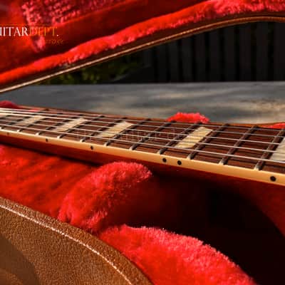 ♚SUBLIME♚2023 GIBSON Les Paul Standard*SLASH ♚ AAA+ MEGA DEEP FLAME  !♚ Appetite Amber ♚ AMAZING image 20
