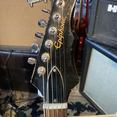 Epiphone Olympic Vintage Mahogany Under 6 lbs! Lollar P90–Les Paul Junior Jr Killer! 1965 - Cherry image 3