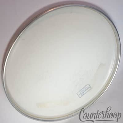 Slingerland 13" Sound King Drum Batter Head Made In USA Vintage 60s Opaque White image 1