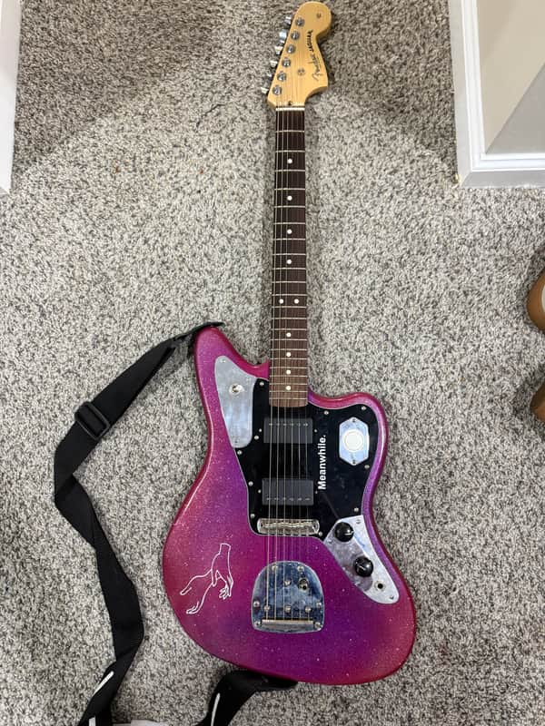 Fender Jaguar Partscaster w/ Mod Shop Neck, Nazgûl/Sentient, Locking Tuners, Custom Finish image 1