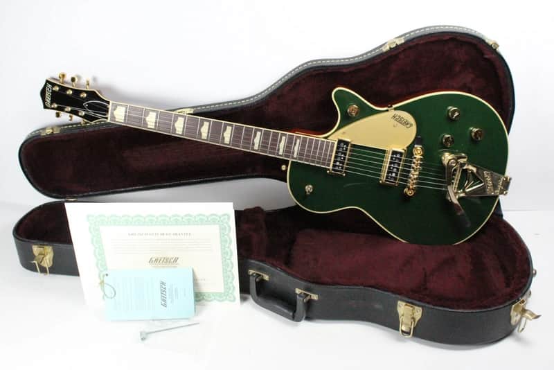 Gretsch G6128T-CG Duo Jet Cadillac Green MIJ ’57 Duo Jet 1957 Reissue Bigsby +OHSC w/COA ~MINTY~ image 1