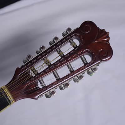 Vintage Dofra ? Western Germany bowl back Mandolin with Hard Case image 5