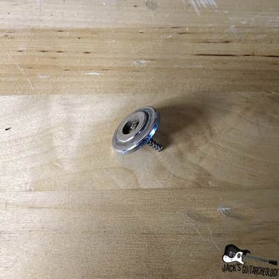 Teisco / Silvertone / Matsumoku Lawsuit Era MIJ Bass String Tree (1960s Chrome) image 6