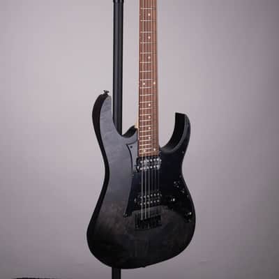 Ibanez RGR431PB RG Electric Guitar – Charcoal Gray Flat w/ Poplar Burl Top image 3