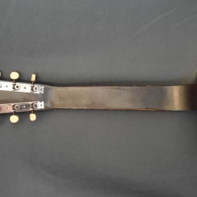1937 National ''Exploding Palm Tree'' Tricone Square Neck Resonator Guitar image 15