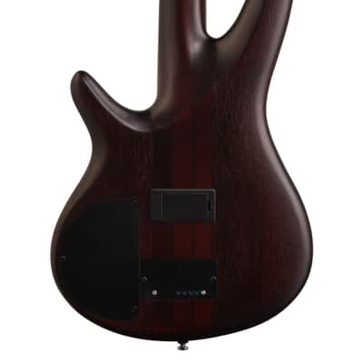 Ibanez SRF700 Portamento Fretless Bass Guitar Brown Burst image 6