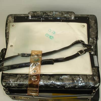 Pancordion Crucianelli Piano Accordion, Slate w/ Case & Straps image 17