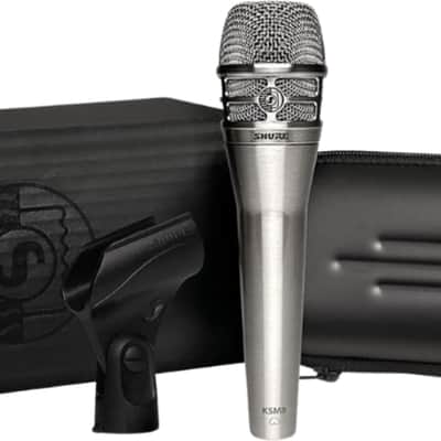 Shure KSM8 Dualdyne Dynamic Vocal Microphone, Nickel image 4