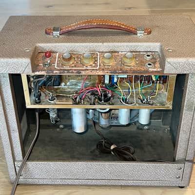 1960 DeArmond R5T Amplifier 10" Combo Super RARE, Tube Driven Tremolo Circuit image 17