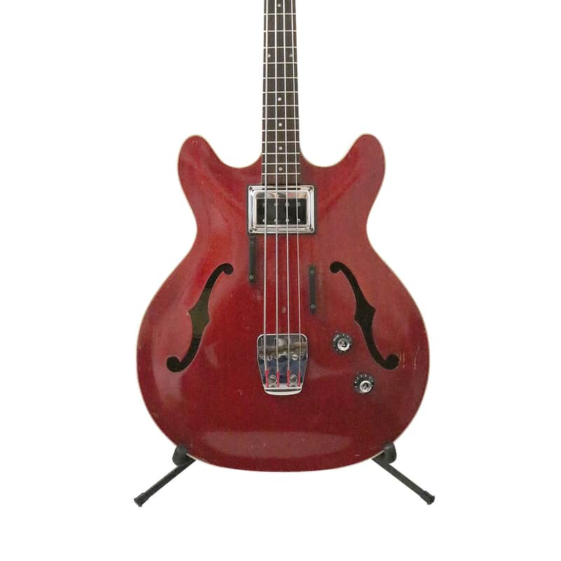 1967 Guild Starfire Bass Cherry Red