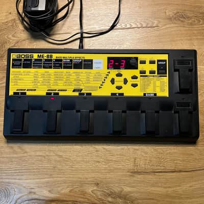 Boss ME-8B Bass Multiple Effects Pedal 1996 - 2001 - Black and Yellow image 1