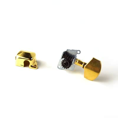 3L3R Covered Gear Guitar Tuning Keys Tuners Head Pegs ,Gold plated image 9