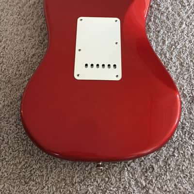 Fender Cyclone Deluxe Series 2006 Candy Apple Red MIM 60th Anniversary Guitar image 12