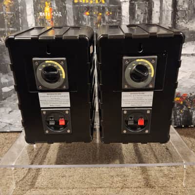 Bogen Bogen FG20S 2 way indoor /outdoor speakers 90s - Black plastic image 5