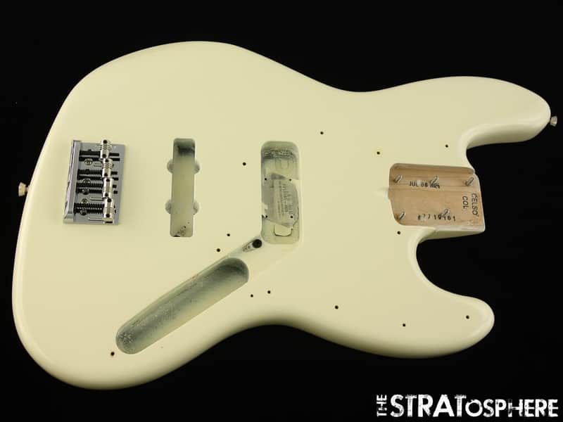 Fender American Professional II Jazz Bass BODY & HARDWARE, Olympic White image 1
