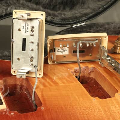 2005 Gibson Les Paul Standard Plus Light Burst Flame Maple Top image 25