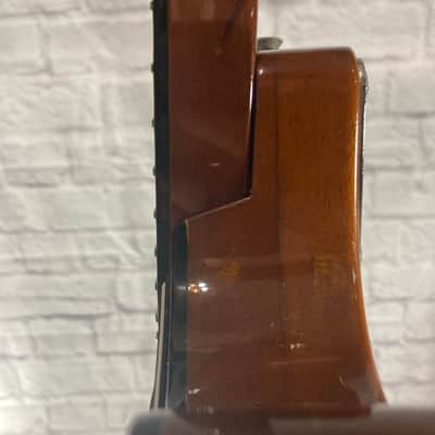 Vintage 70s El Degas Recording MIJ Walnut Electric Guitar project AS-IS image 6