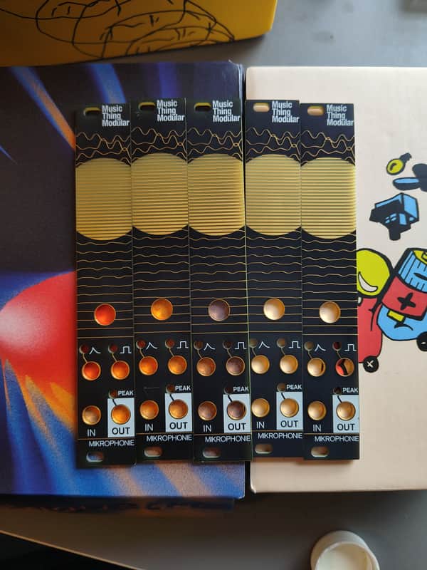 Music Thing Microphone blank panel (set of 5) image 1