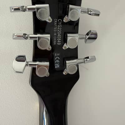 Gretsch G5222 Electromatic Double Jet BT with V-Stoptail 2022 - Present Black image 3