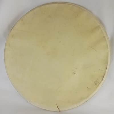 Gretsch 22"Calf Skin Bass Drum Head 3Ply Maple Flesh Hoop Broadkaster Vintage50s image 1