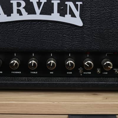 Carvin X-100B Series IV 100-Watt Guitar Amplifier Head - Black image 3