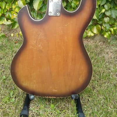 Orfeus Thinline Bass 1970 Sunburst image 7