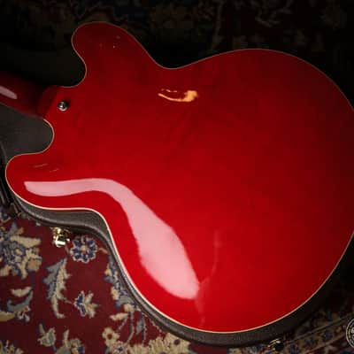 Tokai Japanese ES-156 Semi Hollow Cherry Red image 12