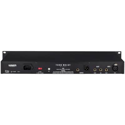 Warm Audio TB12 Tone Beast Microphone Preamplifier, Black image 2